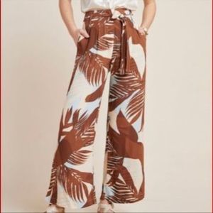 New with tags Anthropologie DRA Los Angeles palm wise leg pants